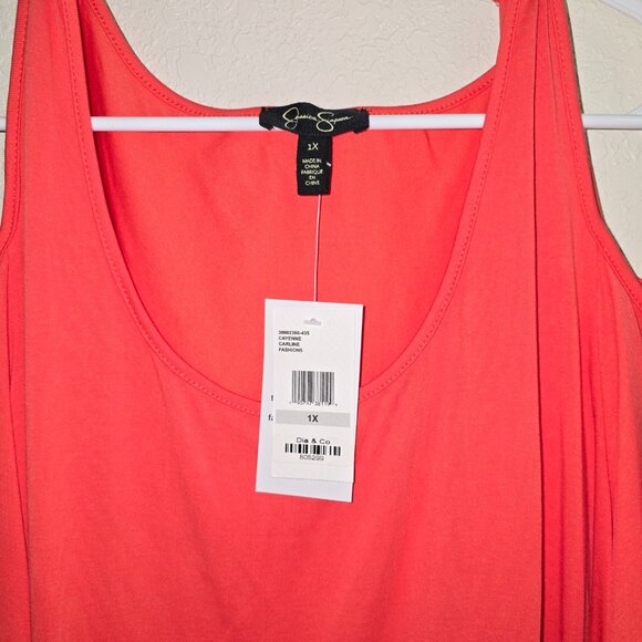 Jessica Simpson 1X NWT Cold Shoulder - Picture 2 of 3